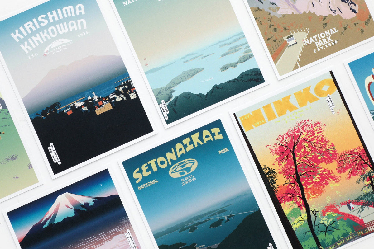 National Parks of Japan POSTCARD – PAPERSKY STORE