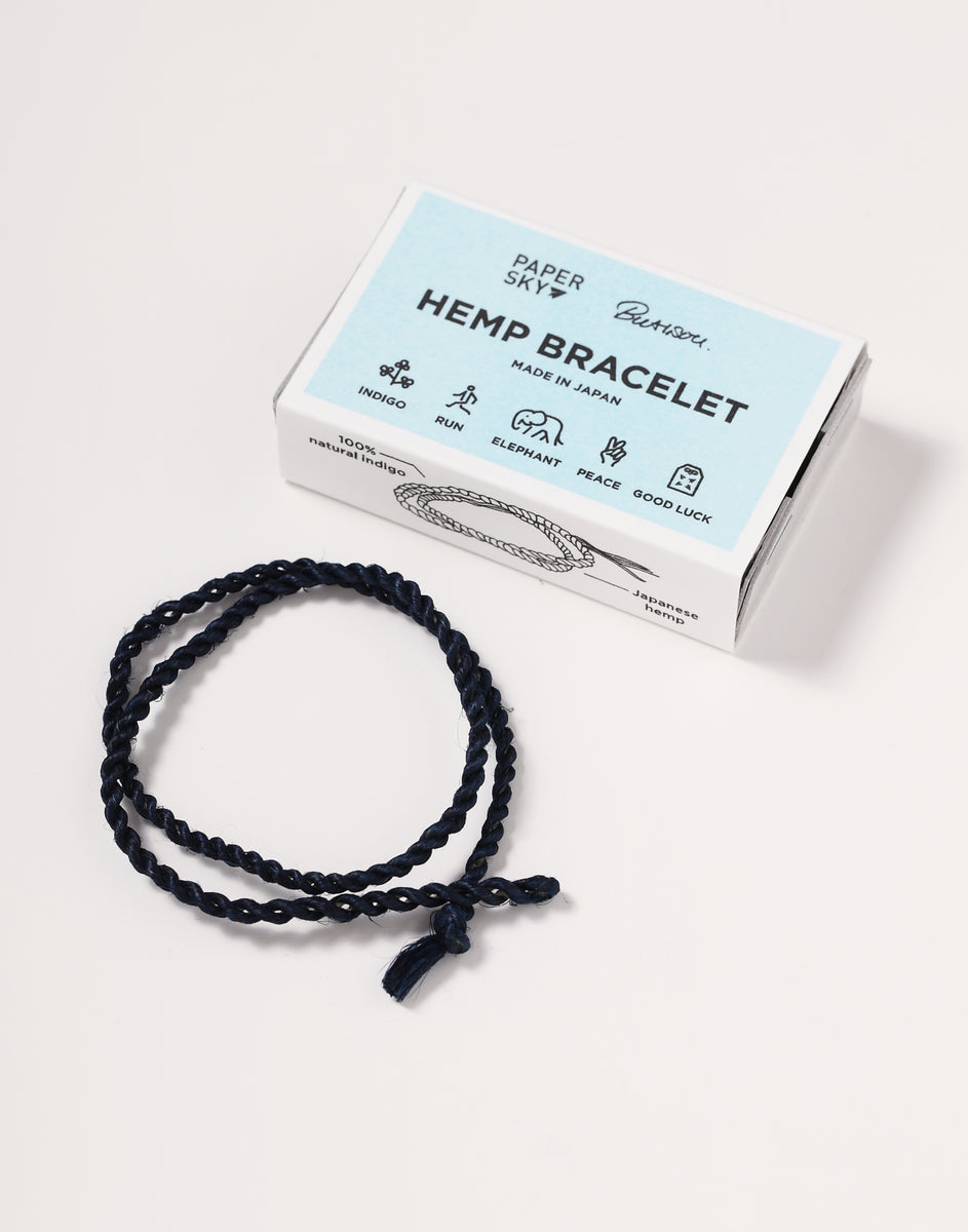 Hemp Bracelet | 麻紐ブレスレット – PAPERSKY STORE