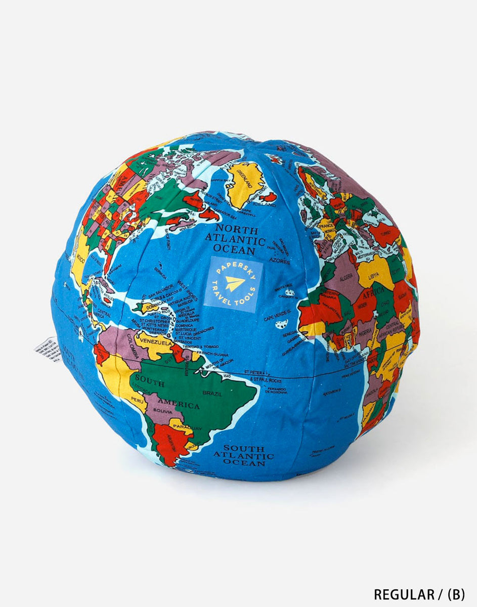 地球儀クッション | Cushion Globe – PAPERSKY STORE