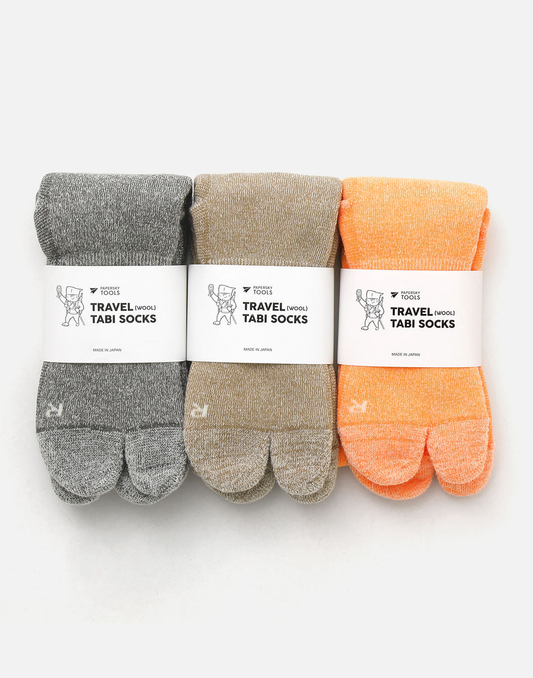 TRAVEL TABI SOCKS (WOOL)