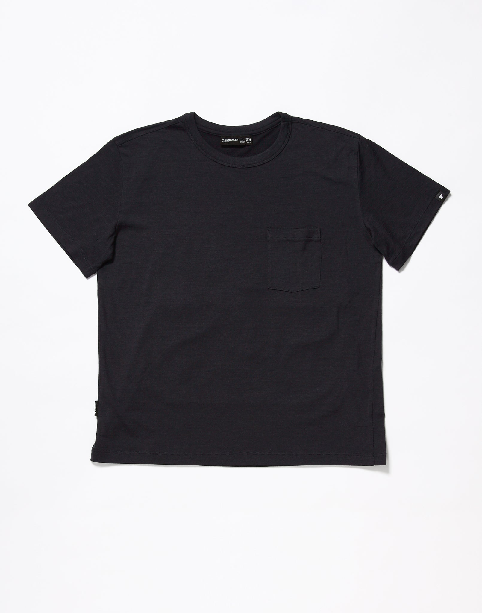 NEXTRAVELER　メリノウール100%Tシャツ（黒）メリノウール