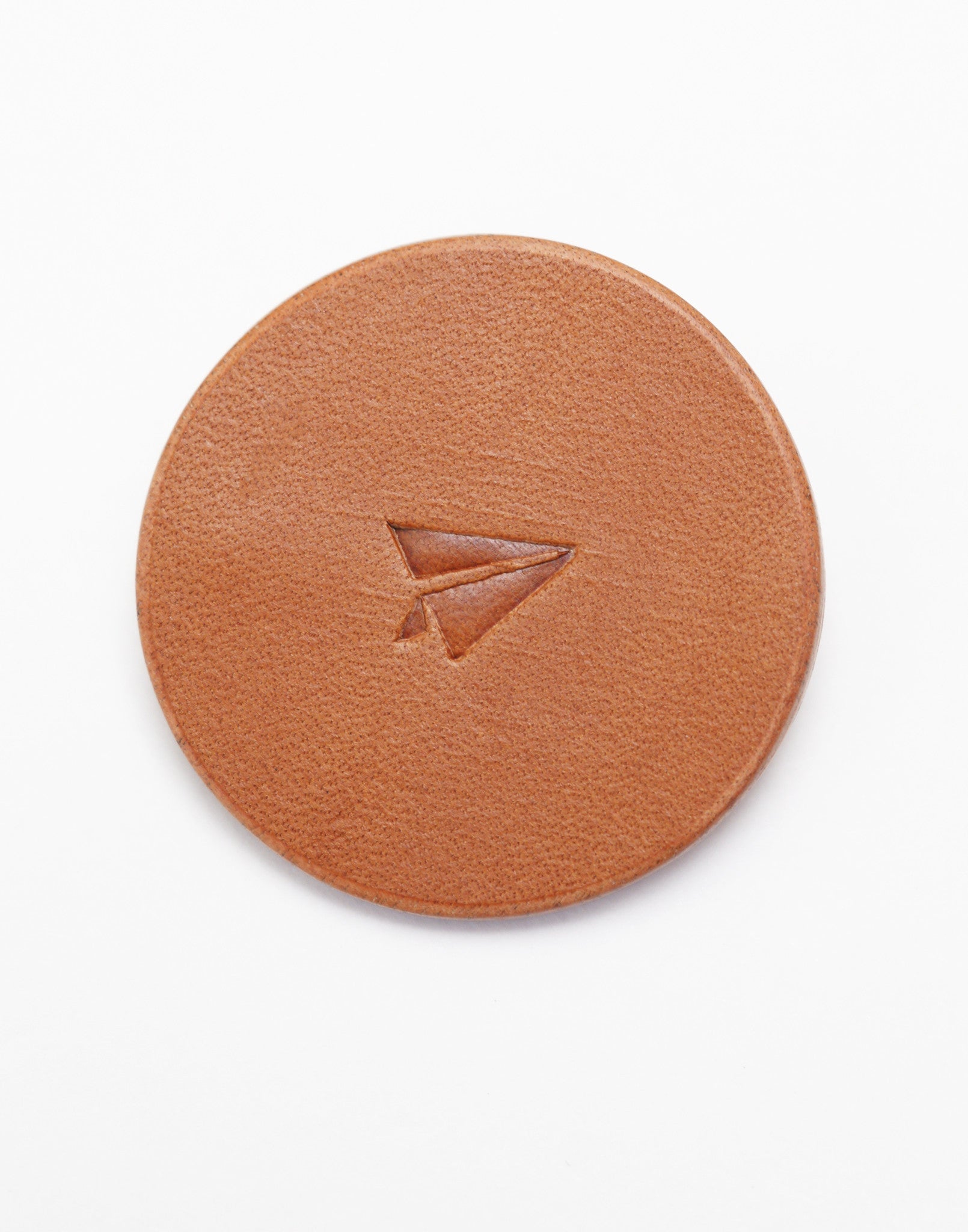 Papersky leather badge